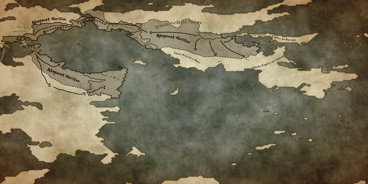 Carte Empire de Moritonie Carte Empire de Moritonie