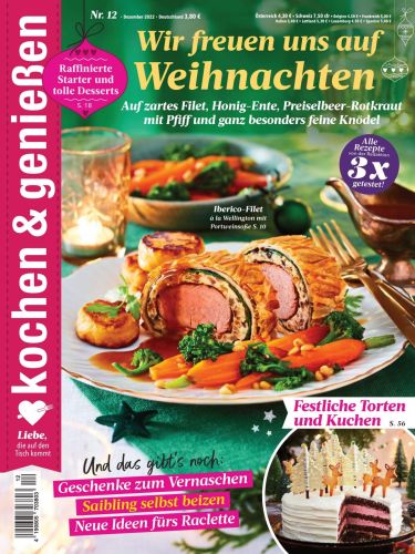 Cover: Kochen und Genießen Magazin No 12 Dezember 2022