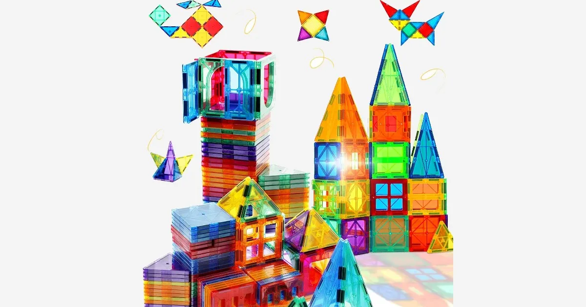 Educational and Fun: Magnetic Tiles Toddler Building Blocks Toys for .xx Educational and Fun: Magnetic Tiles Toddler Building Blocks Toys for .xx
