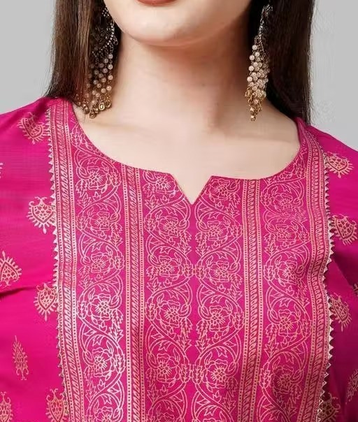 Women Kurta Sets For Women Kurta and Pants With Dupatta Color 1 (KS147)