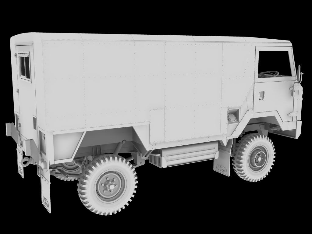 35th Scale Land Rovers Models Design for 3D Printing. - Work in ...