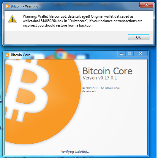 как удалить bitcoin core