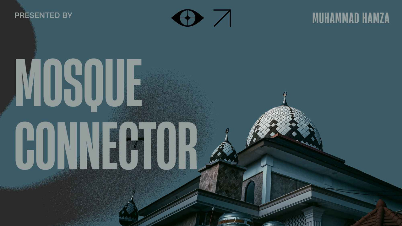 Mosque connector community app interface