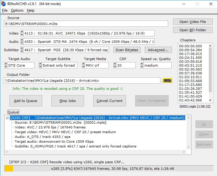 BDtoAVCHD 3.0.3