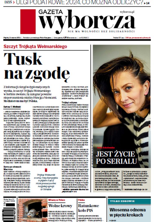 Gazeta Wyborcza 15.03.2024