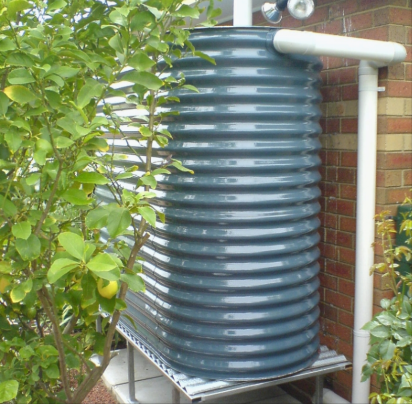 slimline stainless steel water tanks