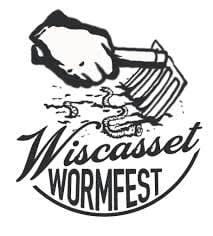 Wiscasset Wormfest logo