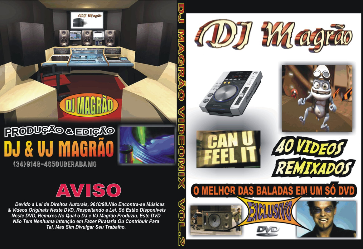 DJ MAGRAO VIDEOMIX Vol 01-12  2-a
