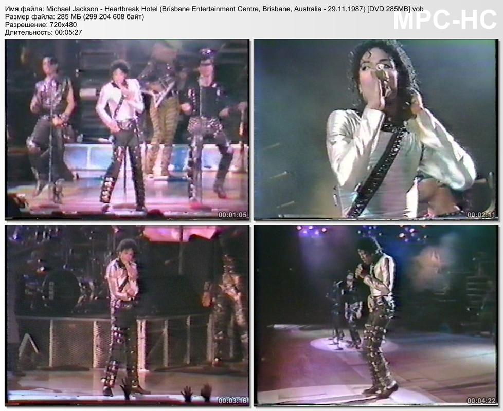 Michael Jackson - Heartbreak Hotel (Brisbane Entertainment Centr