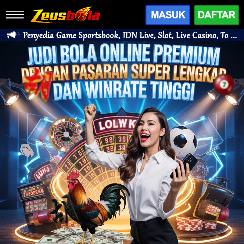 CMD368: Judi Bola Online Premium dengan Pasaran Super Lengkap dan Winrate Tinggi image 1