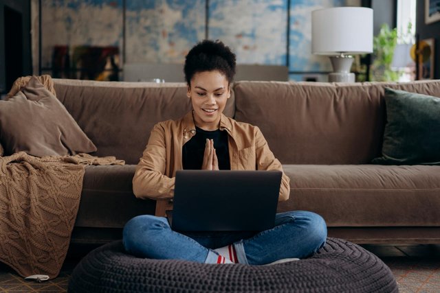learning woman