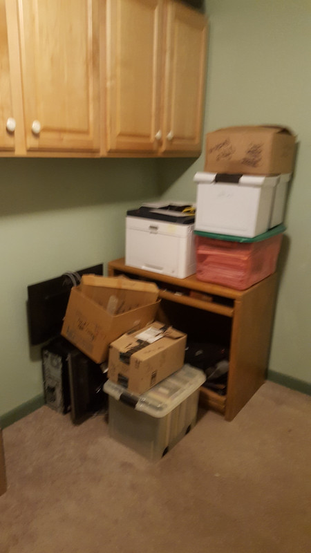 Office, printer on stand