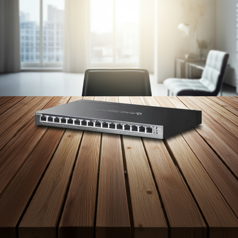 Recursos L2+ como VLAN e QoS