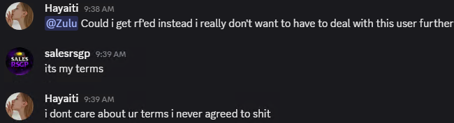 terms