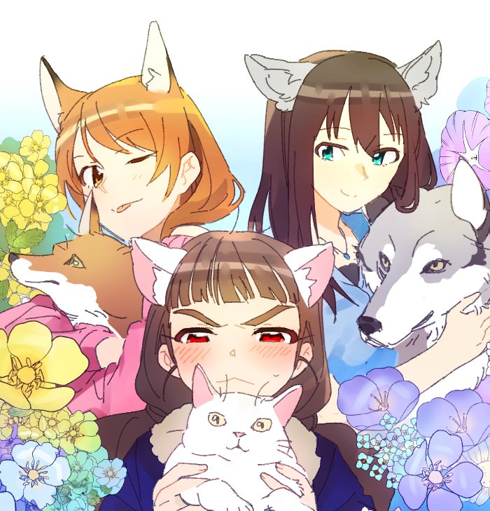 houjou-karen-kamiya-nao-and-shibuya-rin-idolmaster-and-idolmas