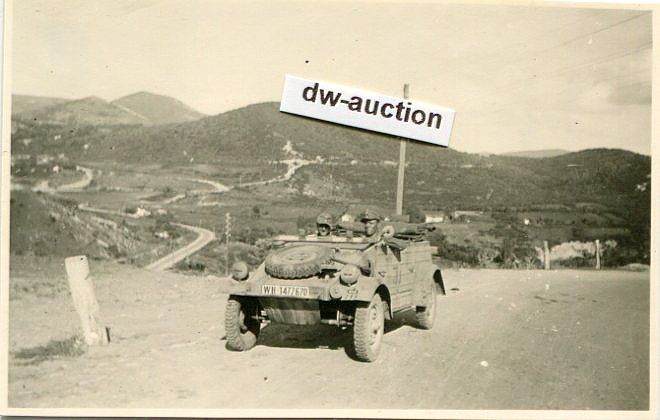 Sturmgeschütz Abt. 280 , Kübelwagen mit Tarnanst