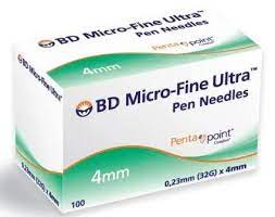 Insulin Microfine Needles Bd 4mm