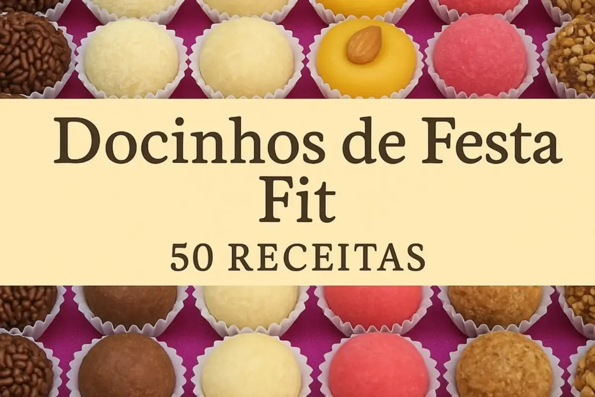 50 Docinhos de Festa Sem Culpa