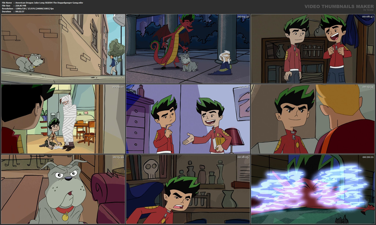 American Dragon Jake Long S02E04 The Doppelganger Gang.mkv