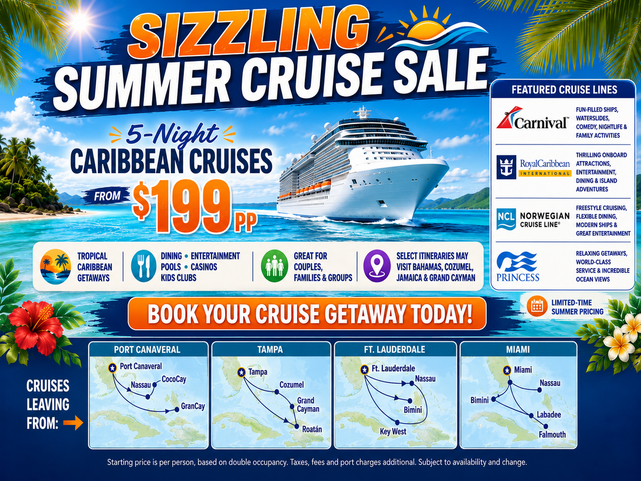 Sizzling Summer Cruise Sale