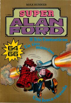 Super Alan Ford Serie Oro 022 - Numeri 064, 065, 066 (1988)