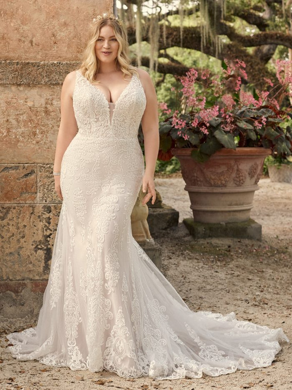 Plus Size Vintage Wedding Dress