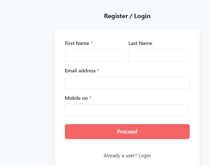 signup