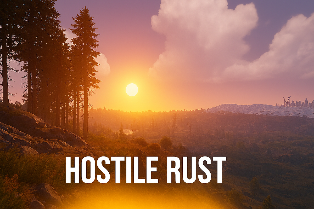 HOSTILE RUST | X5 | GlobalWipe 19.03 | NoLimit | SKINDROPS