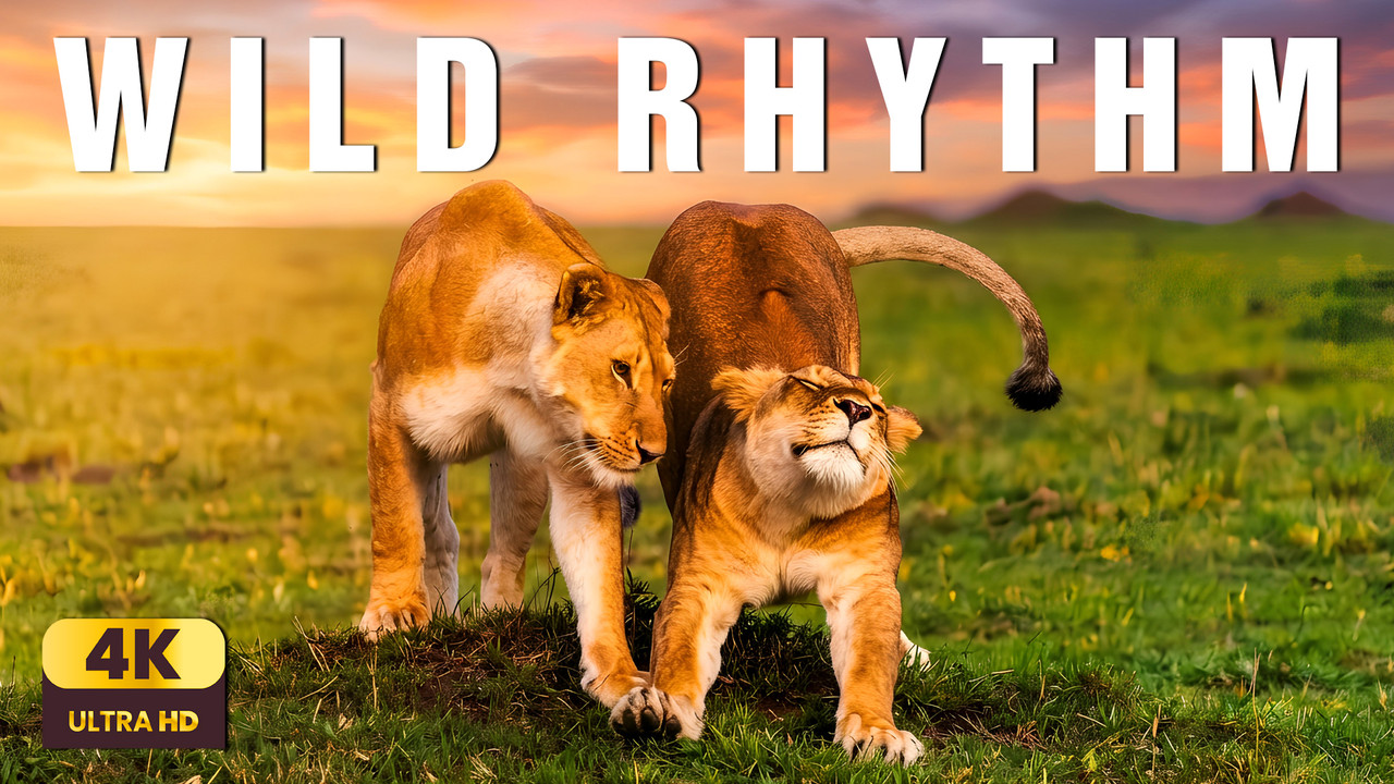 The Rhythm of the Savannah | Relaxing Wildlife Movement in Africa