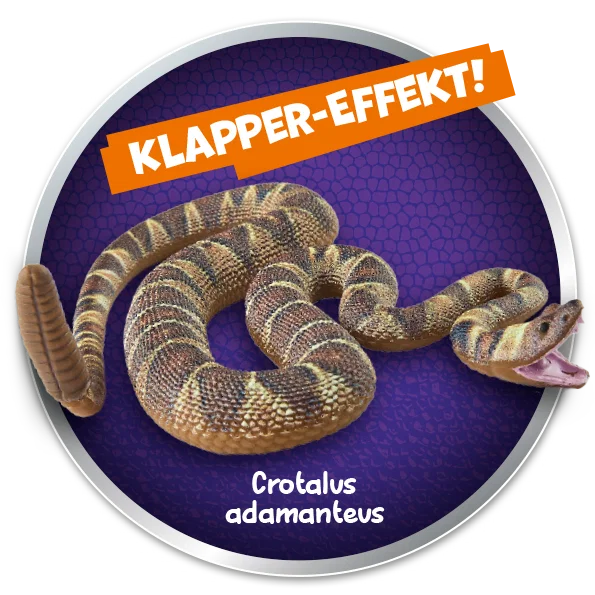 Snakes Extraabbildungen Klapper Effekt