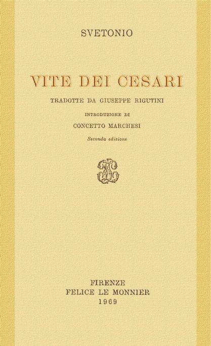 Svetonio - Vite dei Cesari (1969)