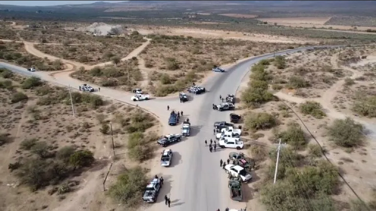 Policías secuestrados en Zacatecas  son encontrados sin vida en carretera rural