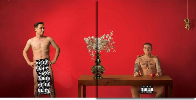 Российский шутник расширил границы обложек альбомов зарубежных исполнителей самым смешным образом