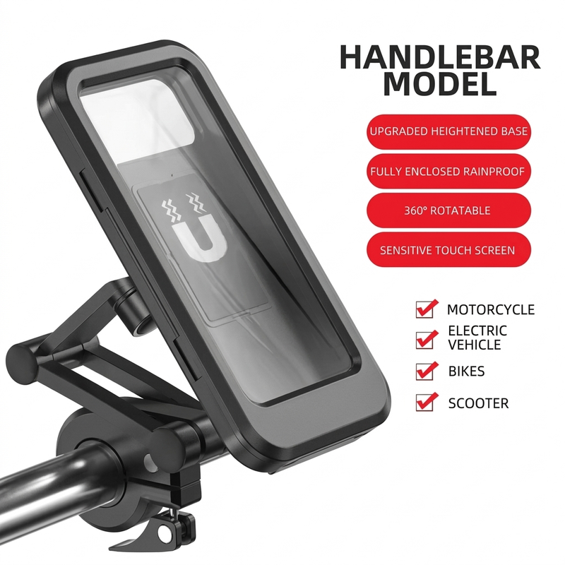 360 Waterphoof case for phone holder