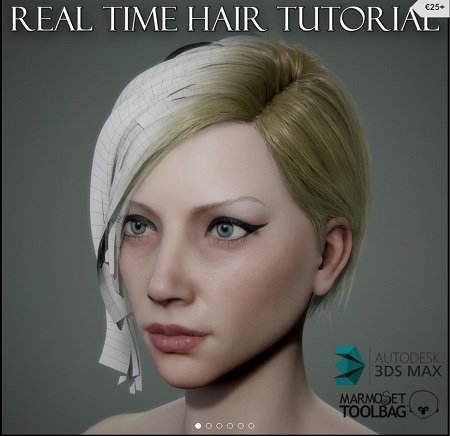 Gumroad   Real Time Hair Tutorial by Georgian Avasilcutei