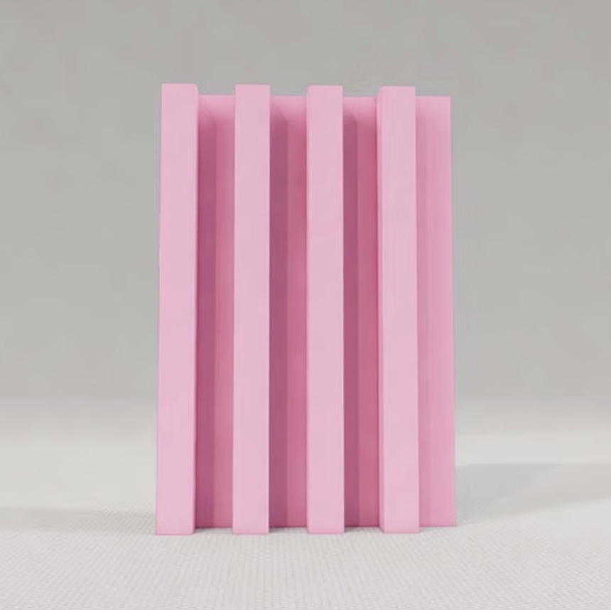 Painel Ripado WPC Rosa Pink