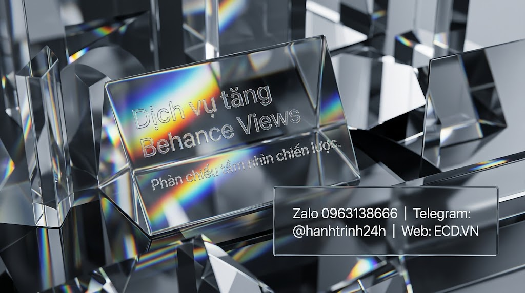 dịch vụ tăng behance views rẻ behance pro