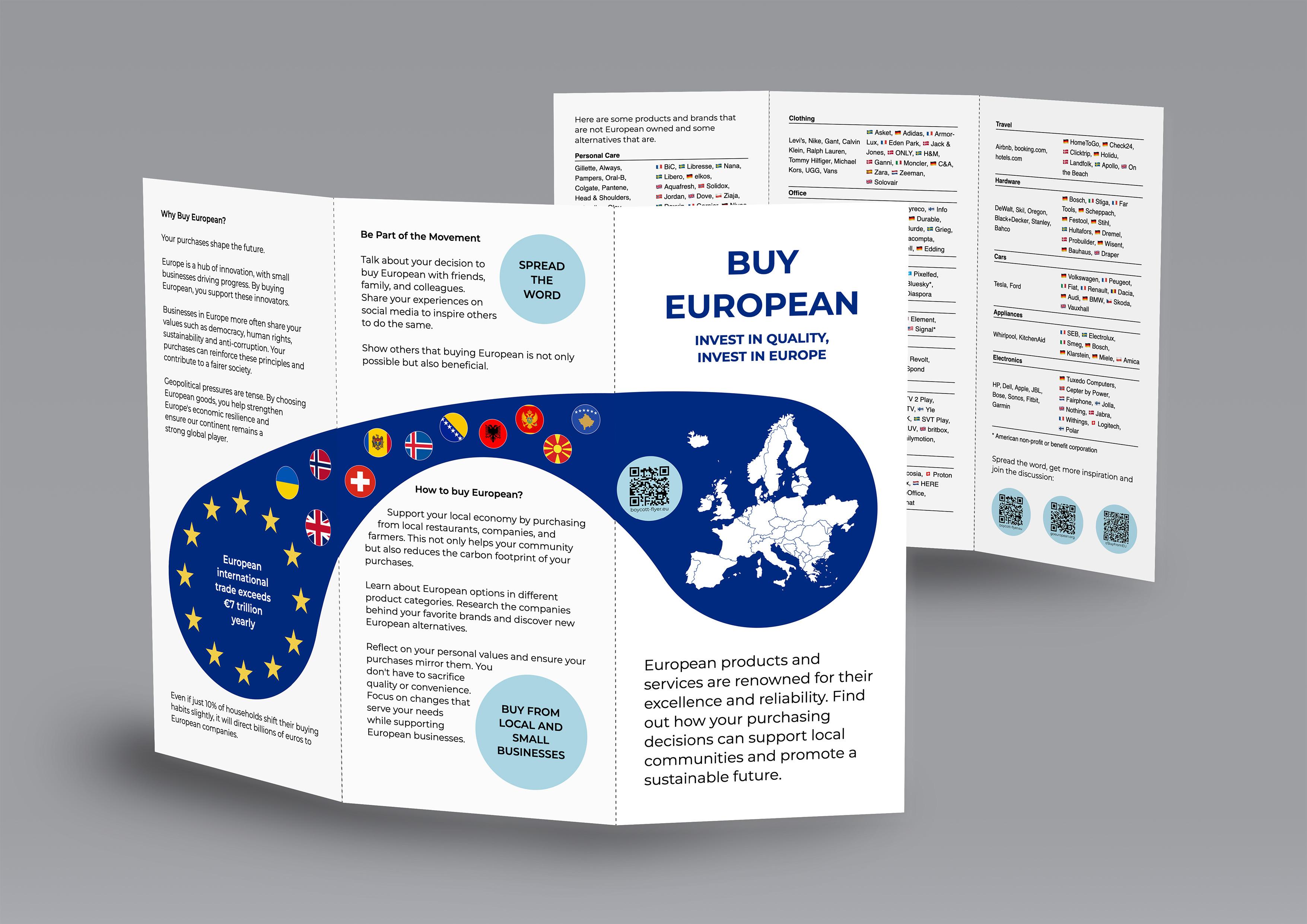 Printable brochures - boycott-flyer.eu