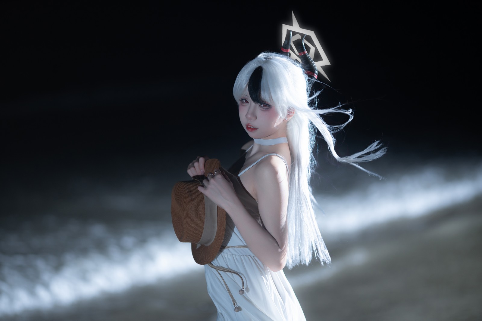 纸悦Etsu_ko《加代子白裙》唯美白裙写真｜小清新图集[20P-195.7M]插图8