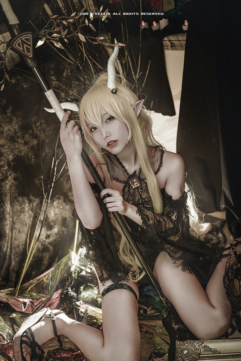 切切Celia 闪灵 Shining Cosplay 明日方舟 写真 12P插图4