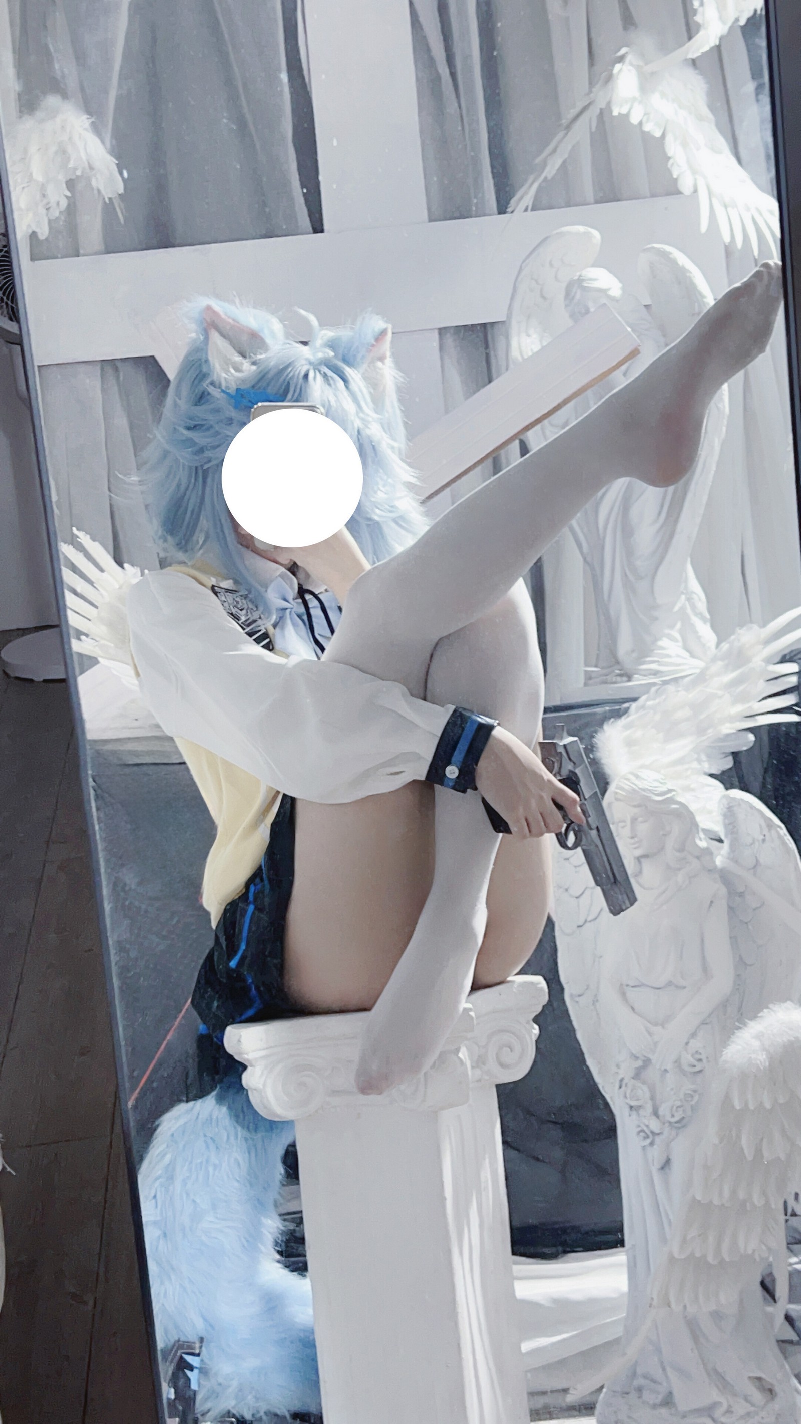 纸悦Etsu_ko《少女前线 PA-15》高校心跳物语 Cosplay 套图[51P-385M]插图2