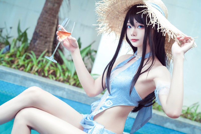 艾西Aiwest 永劫无间顾清寒Cosplay写真图集 游戏角色高清美图 18P (183M)插图8