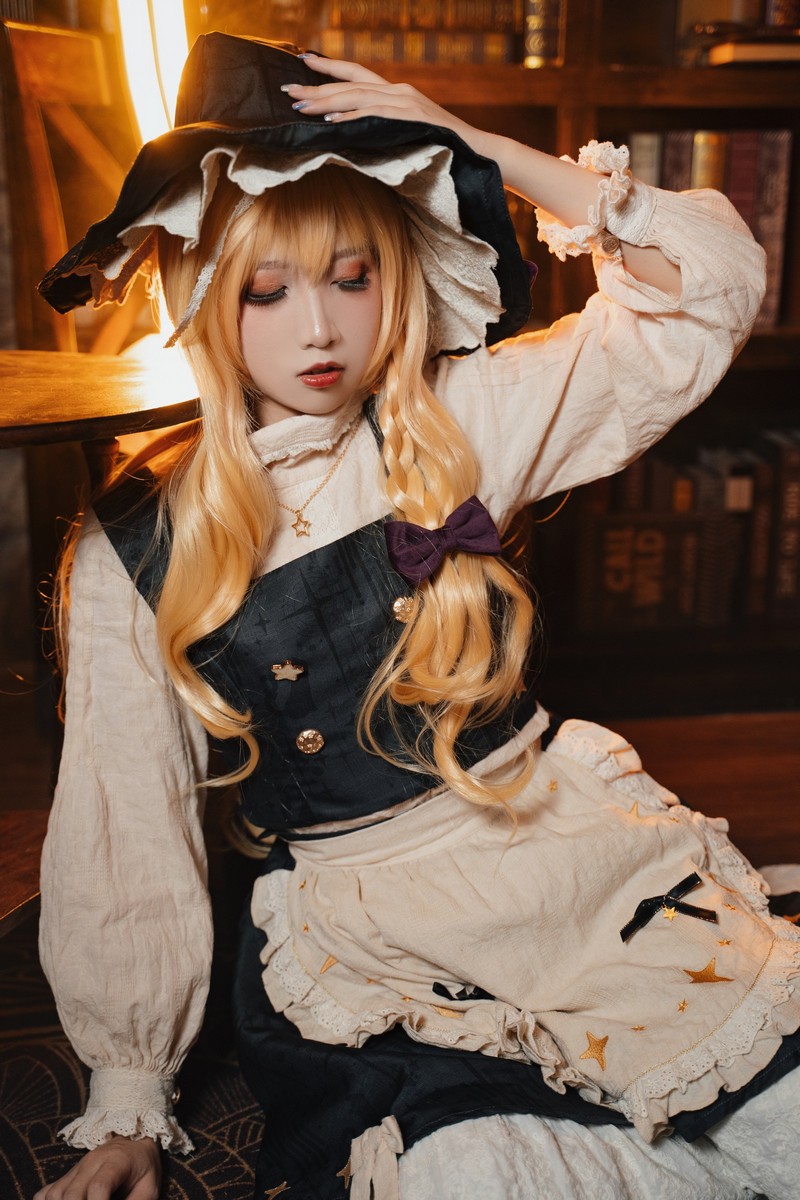 小和甜酒 Cosplay 魔理沙吃了蘑菇之后 东方Project高清图包 [41P1V-330MB]插图6