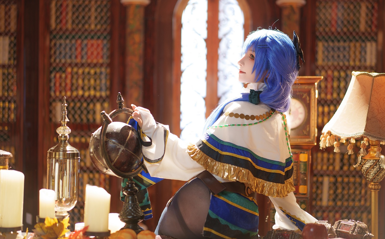 一千只猫薄禾写真 – 魔女·安洁 Cosplay 高清写真套图（18P / 234.4MB）插图2