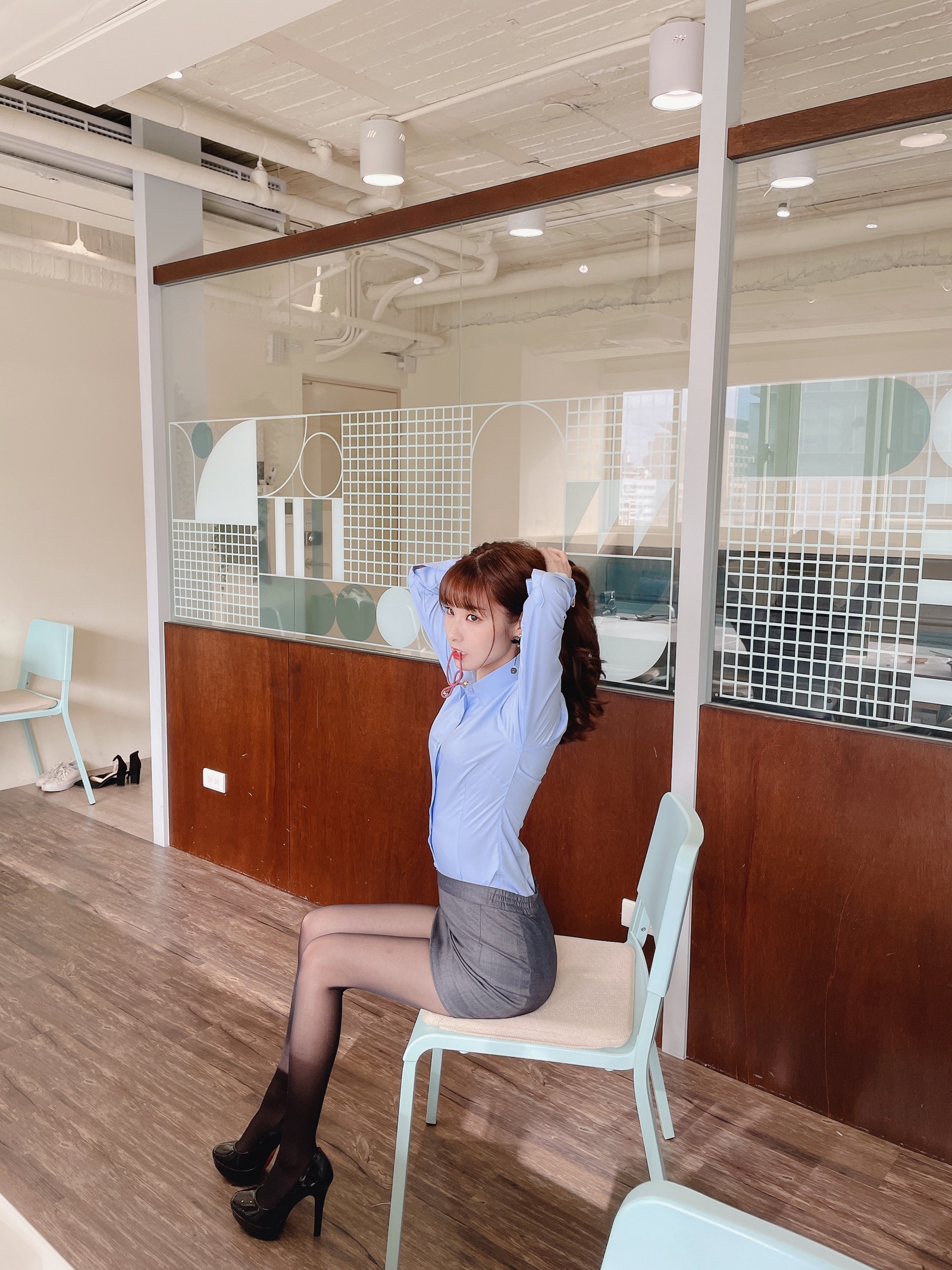 泥泥汝 OL 女郎 B 主题 写真＋视频合集｜高人气职业风作品（350P｜12V｜840MB）插图7