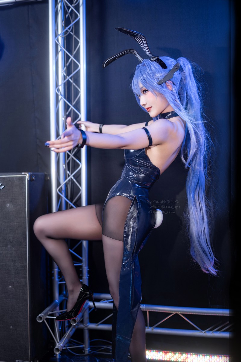 切切Celia 花园兔女郎 Bunny Cosplay 高清写真图集 41P插图