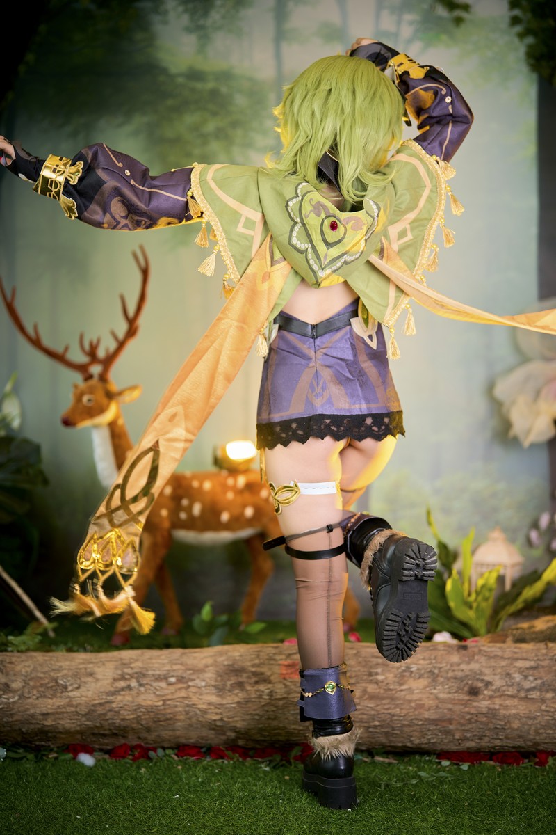 Joyce Lin2x Collei Cosplay Genshin Impact 写真 45P插图4