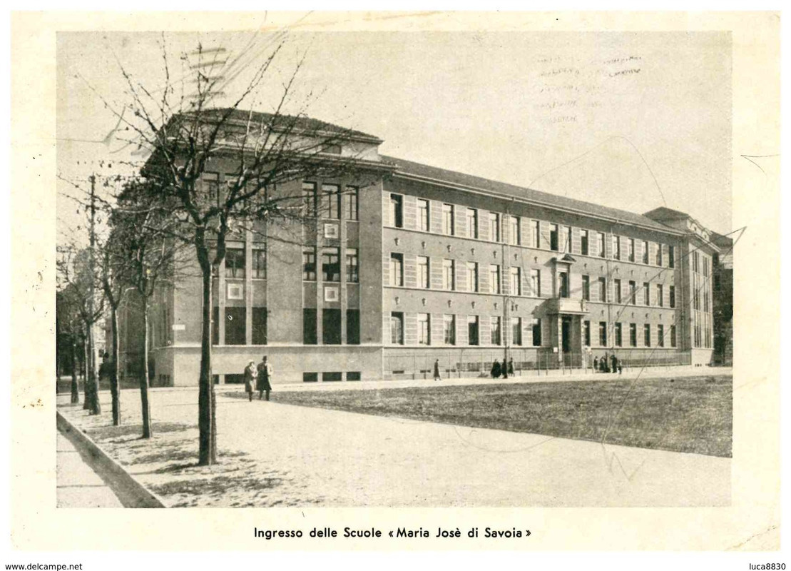 Ingresso delle Scuole Maria josè di Savoia - ora Educatorio dell