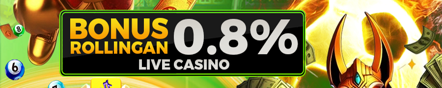 ROLLINGAN LIVE CASINO 0,8%