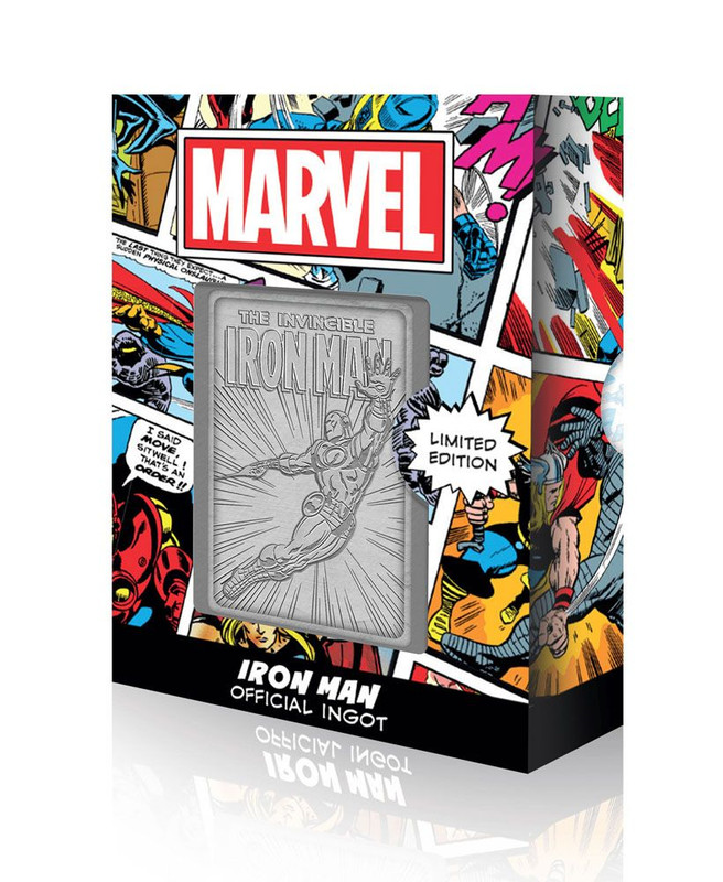 Marvel Lingot en métal Iron Man Limited Edition collector Ingot 146211